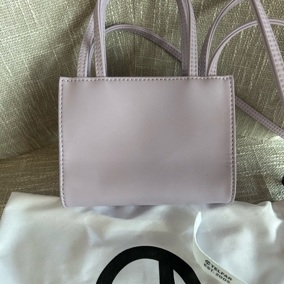Telfar Lavender Mini Shopping Bag - Picture 7 of 9